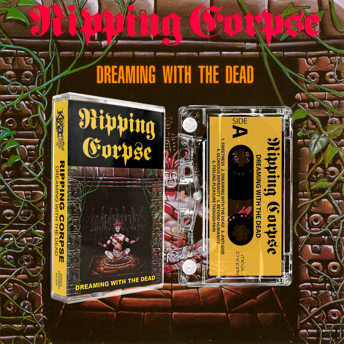 Ripping Corpse - Dreaming With The Dead Tape – Dissonant Tapes