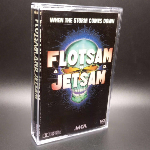 Flotsam And Jetsam - When The Storm Comes Down Tape(1990 MCA)[USED]