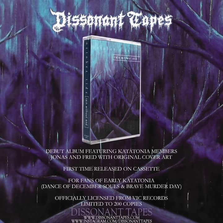 October Tide - Rain Without End Tape – Dissonant Tapes