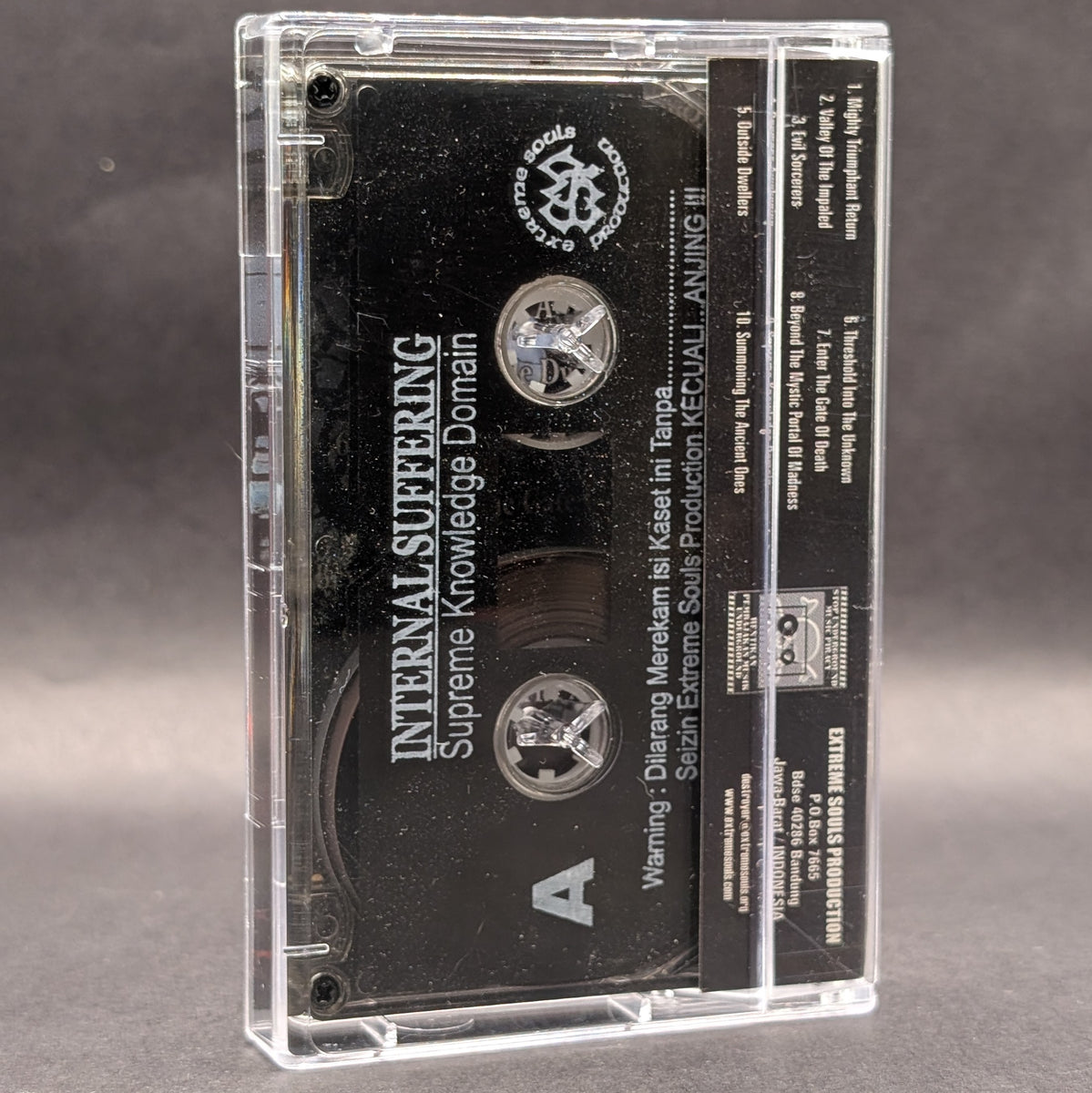 Internal Suffering - Supreme Knowledge Domain Tape(2002 Extreme