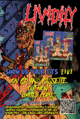 Lividity - Show Us Your Tits Live/Rejoice In Morbidity CD