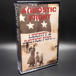 Agnostic Front - Liberty & Justice For... Tape(1987 Combat)[USED]