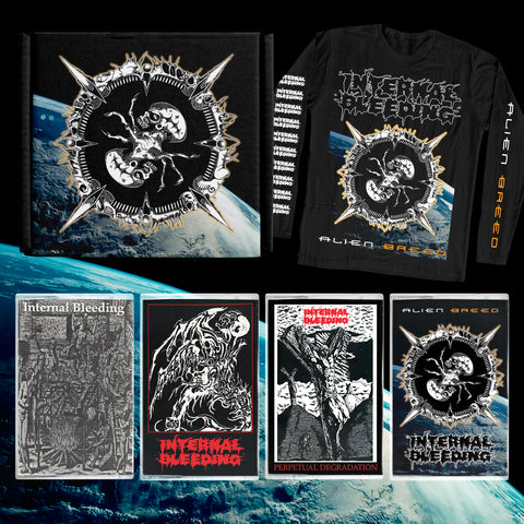 Internal Bleeding - Alien Breed Boxset / Longsleeve Shirt [PRE-ORDER]