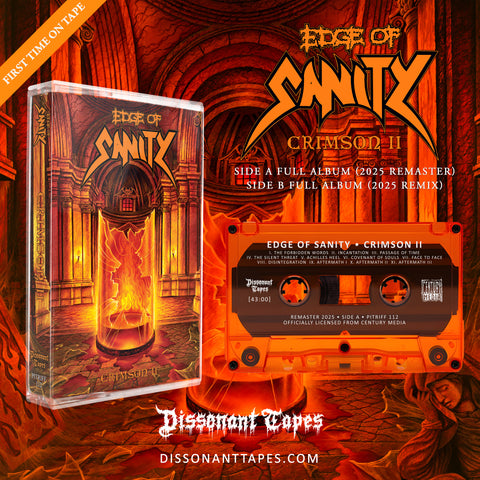 Edge of Sanity - Crimson II Tape [PRE-ORDER]
