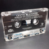 Cryptic Slaughter - Stream of Consciousness Tape(1988 Death Records)[USED]