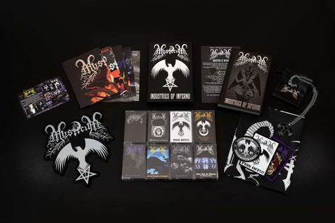 Mysticum - Industries Of Inferno 8-Tape Boxset