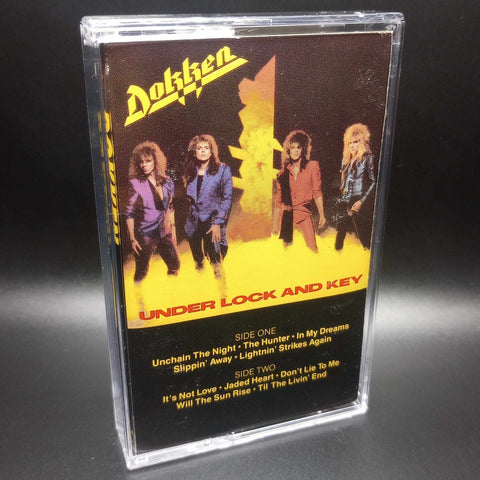 Dokken - Under Lock And Key Tape(1985 Elektra)[USED]