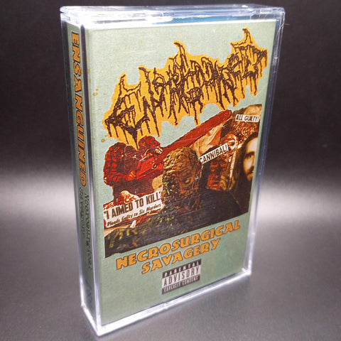 Ensanguined - Necrosurgical Savagery Tape(2023 Headsplit Records)[USED]