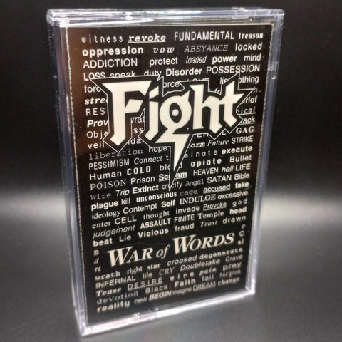 Fight - War of Words Tape(1993 Epic)[USED]