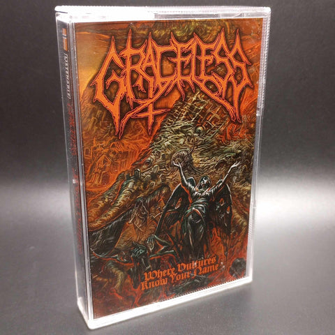 Graceless - Where Vultures Know Your Name Tape(2023 Listenable Records)[USED]
