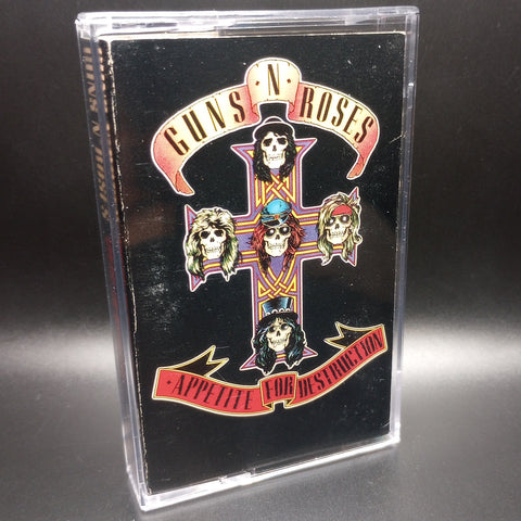 Guns N' Roses - Appetite For Destruction Tape(1987 Geffen)[USED]