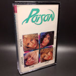 Poison - Look What The Cat Dragged In Tape(1986 Capitol Records)[USED]