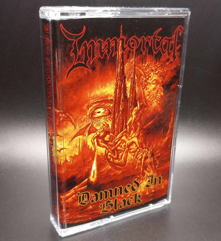 Immortal - Damned In Black Tape(2021 Osmose Productions)[USED]