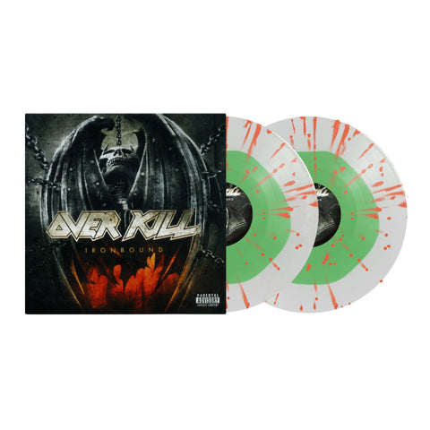 Overkill - Ironbound Double Vinyl (Neon Green & Orange Splatter)