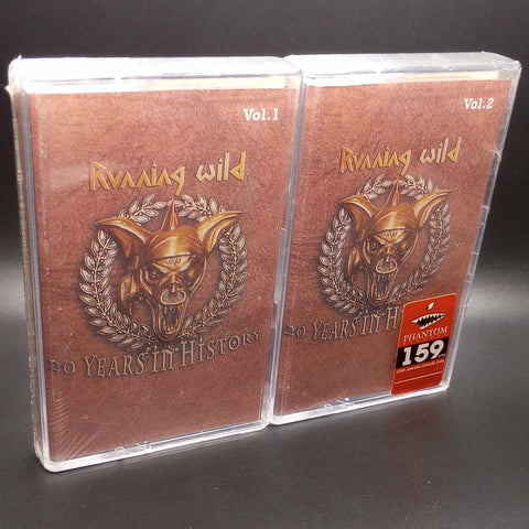 Running Wild - 20 Years In History Two Tape Set