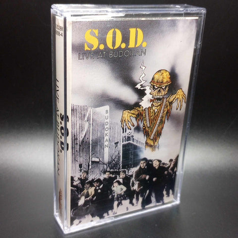 S.O.D. - Live At Budokan Tape(1992 MegaForce)[USED]