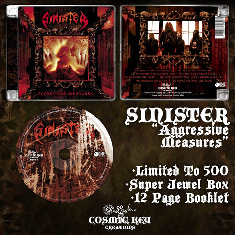 Sinister - Aggressive Measures CD