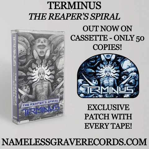 Terminus - The Reaper's Spiral Tape & Patch