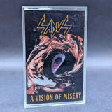 Sadus - A Vision of Misery Tape (1992 Roadrunner Records)[USED]