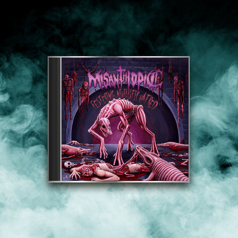 Misanthropic - Festering Nihilistic Hatred CD