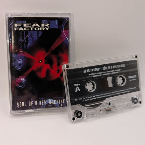 Fear Factory - Soul of a New Machine Tape(1992 Roadrunner Records)[USED]