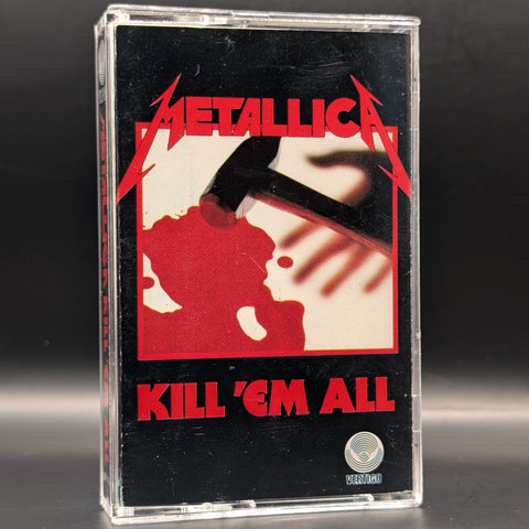 Metallica - Kill 'Em All Tape(1989 Vertigo)[USED]