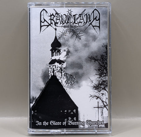 Graveland – In The Glare Of Burning Churches Tape (2021 Drakkar Productions)[USED]
