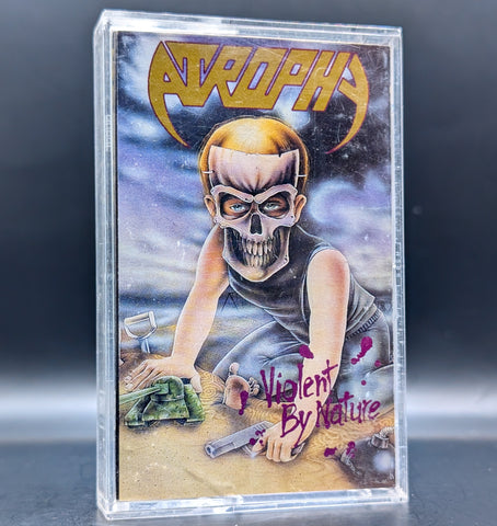 Atrophy - Violent By Nature Tape (1990 R/C Records)[USED]