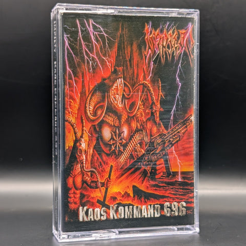 Impiety - Kaos Kommand 696 Tape (2002 Psychic Scream)[USED]