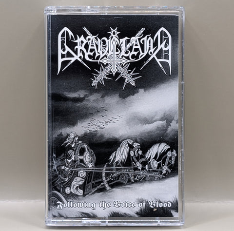 Graveland ‎- Following The Voice Of Blood Tape (2021 Drakkar Productions)[USED]