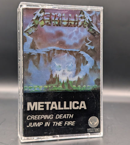 Metallica - Creeping Death/Jump in the Fire Tape(1990 Vertigo)[USED]