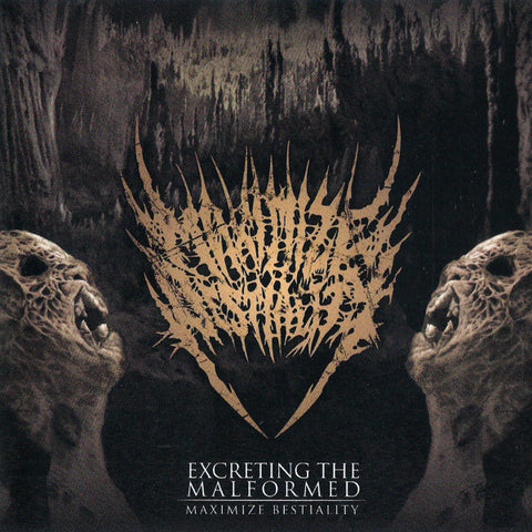 Maximize Bestiality - Excreting The Malformed CD