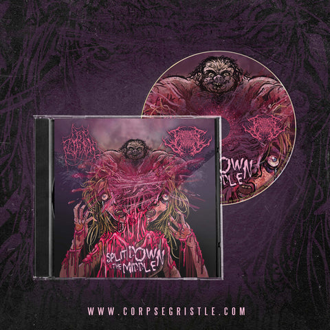 Open Flesh Wound / Gangrenous Flesh Consumption - Split Down The Middle CD