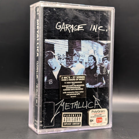 Metallica - Garage Inc. Tape(1998 Vertigo)[USED]