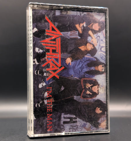 Anthrax ‎– I'm The Man Tape (1987 Island Records)[USED]