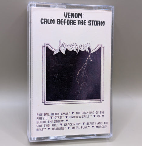 Venom - Calm Before the Storm Tape(1987 K-Tel)[USED]