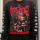 Dying Fetus Killing On Adrenaline LS Shirt (Large)