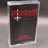 Possessed - Seven Churches (VG) Tape [1998 Bull Terrier](USED)