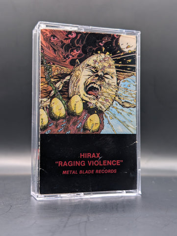 Hirax - Raging Violence Tape(1985 Enigma/Metal Blade)[USED]