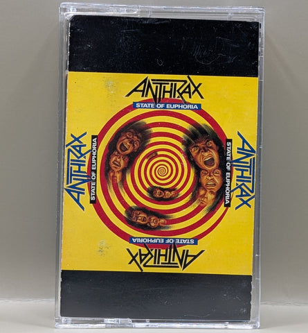 Anthrax - State of Euphoria Tape (1988 Island/Megaforce)[USED]