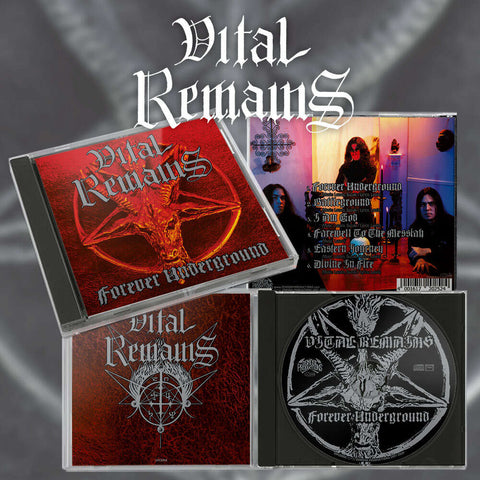 Vital Remains - Forever Underground CD