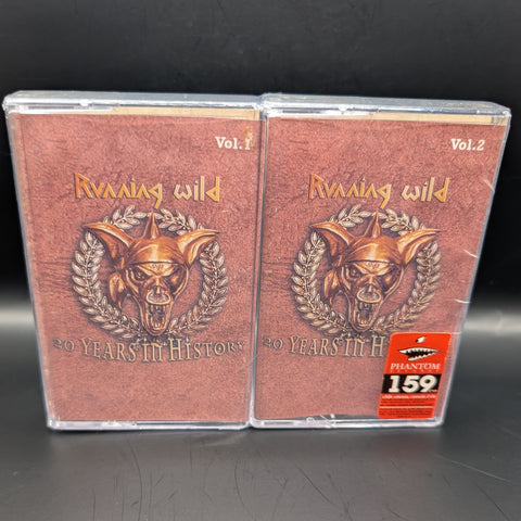 Running Wild - 20 Years In History 2x Tape Set