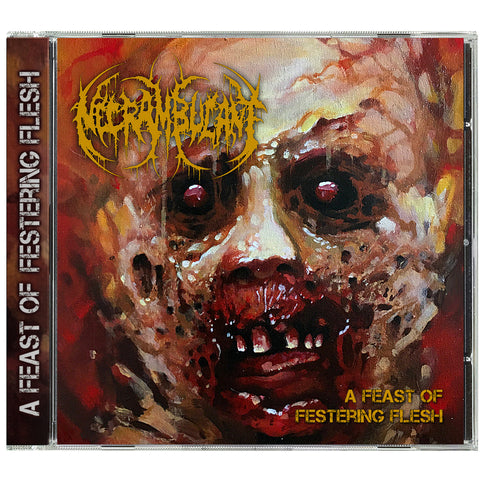 Necrambulant - A Feast of Festering Flesh CD