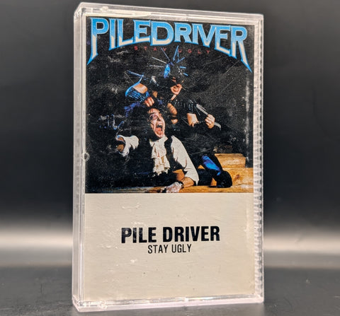 Piledriver - Stay Ugly Tape(1986 Cobra Records)[USED]
