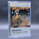 Megadeth - So Far, So Good...So What! Tape (1988 Capitol Records)[USED]