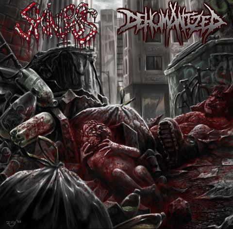 Skinless/Dehumanized - New York Death Metal Split CD