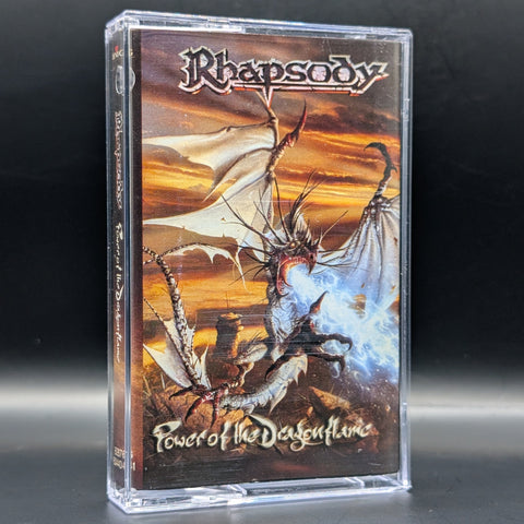 Rhapsody - Power of the Dragonflame Tape (2002 BMG)[USED]
