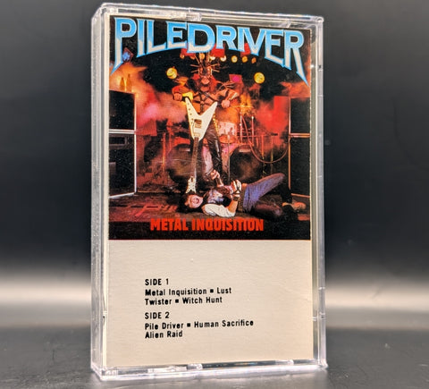 Piledriver - Metal Inquisiton Tape(1985 HME Records)[USED]