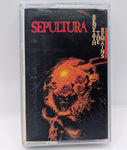 Sepultura - Beneath The Remains Tape(1989 Roadrunner Records)[USED]