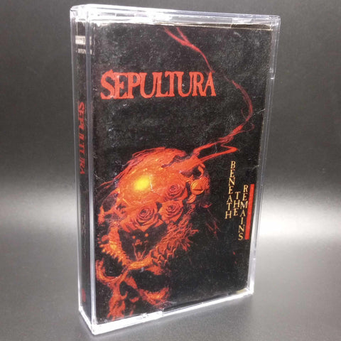 Sepultura - Beneath The Remains Tape(1989 Kings Records)*DAMAGED*[USED]
